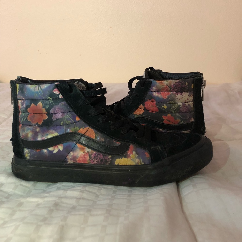 Floral High top vans